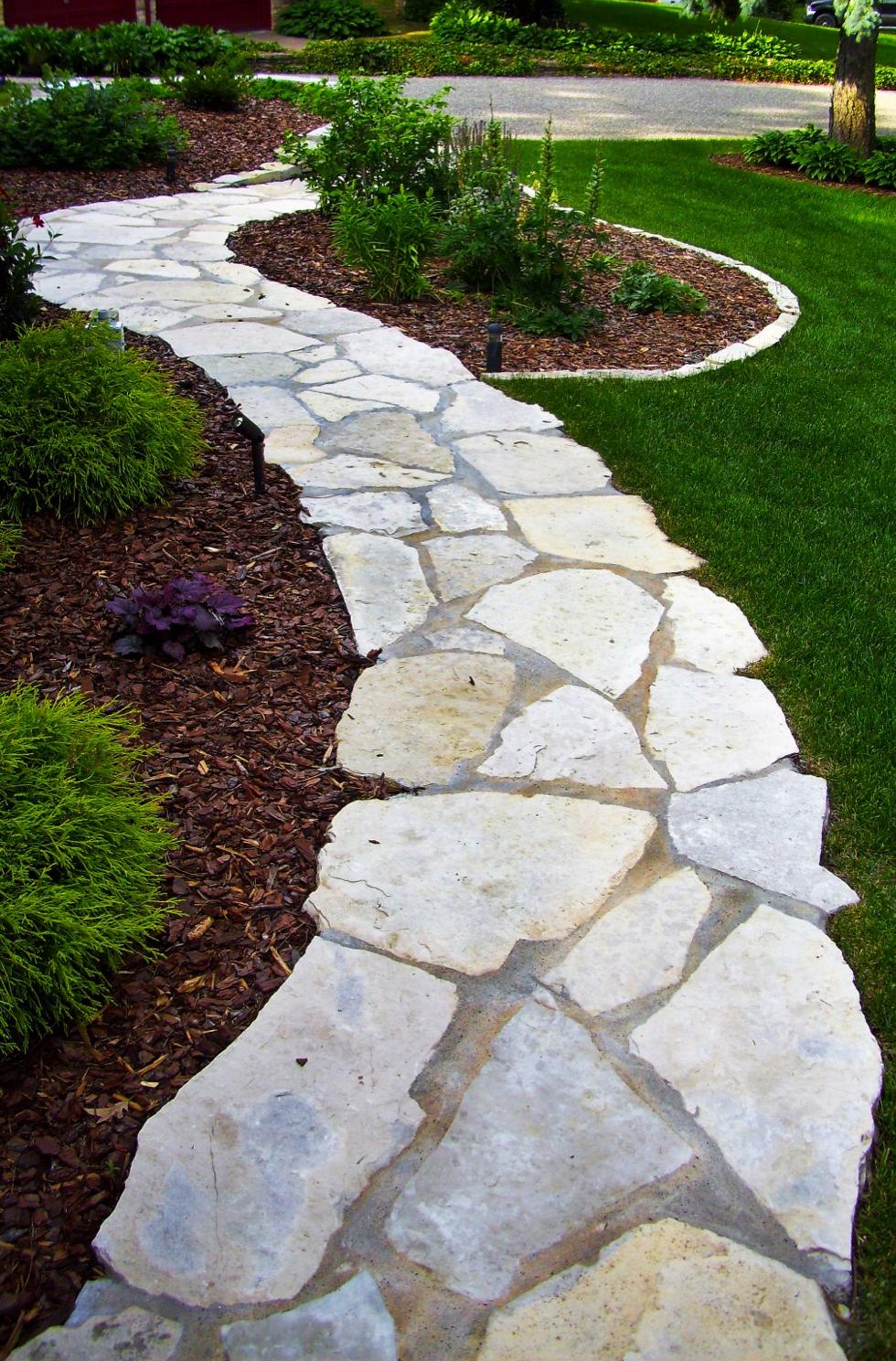 Natural Stone Walkways & Stairs | Custom Construction Services ...